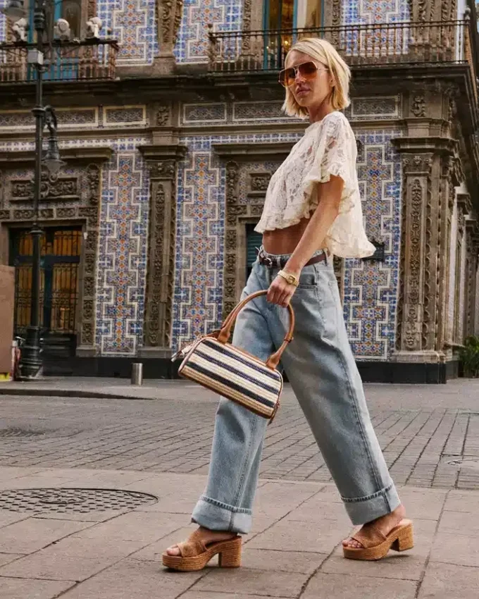 Callum-Top in Creme Callum-Top in Creme