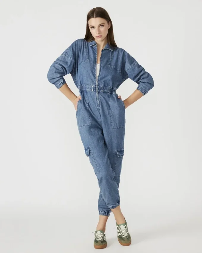 Trista Denim-Jumpsuit