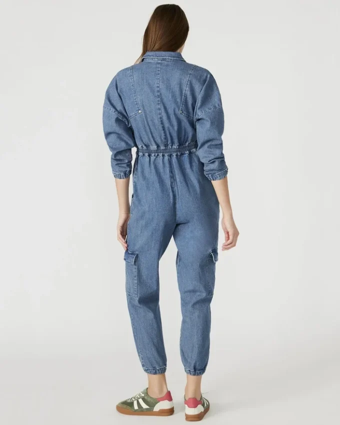 Trista Denim-Jumpsuit
