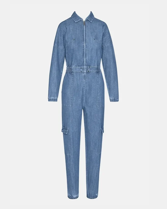 Trista Denim-Jumpsuit