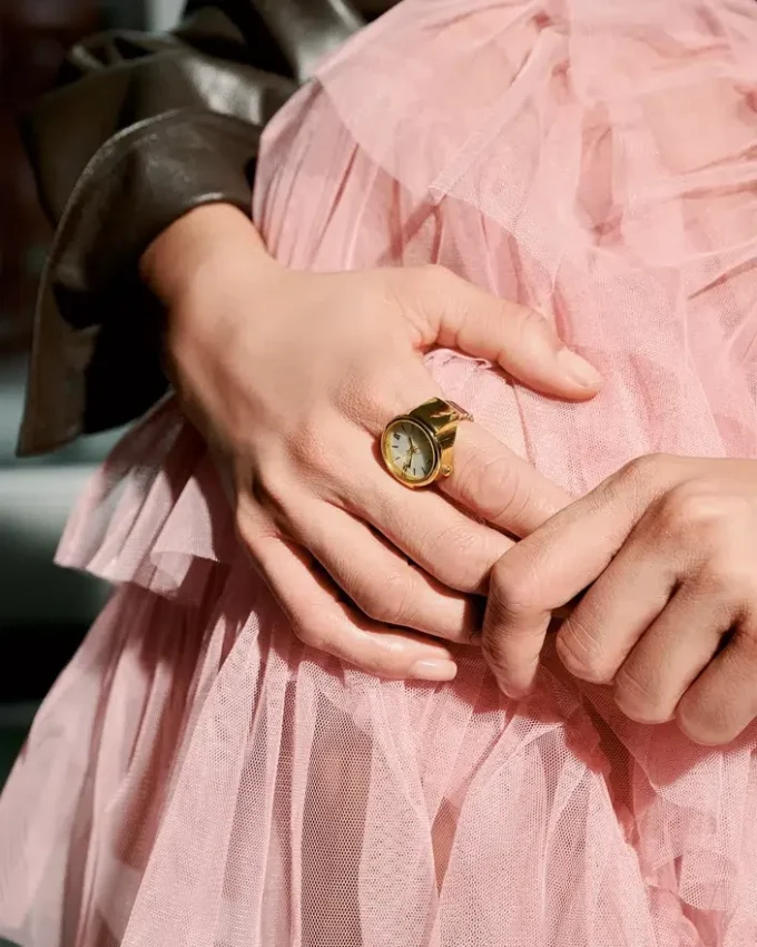 Uhrenring Weiß Uhrenring Weiß