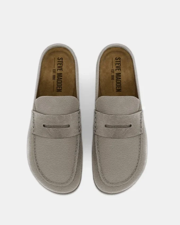 Wyatt Taupe Wildleder