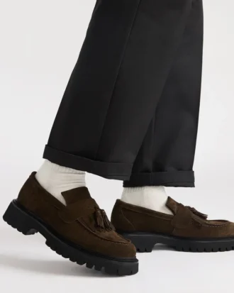 Zev Braunes Wildleder