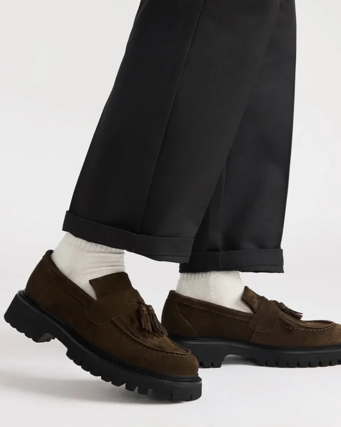 Zev Braunes Wildleder